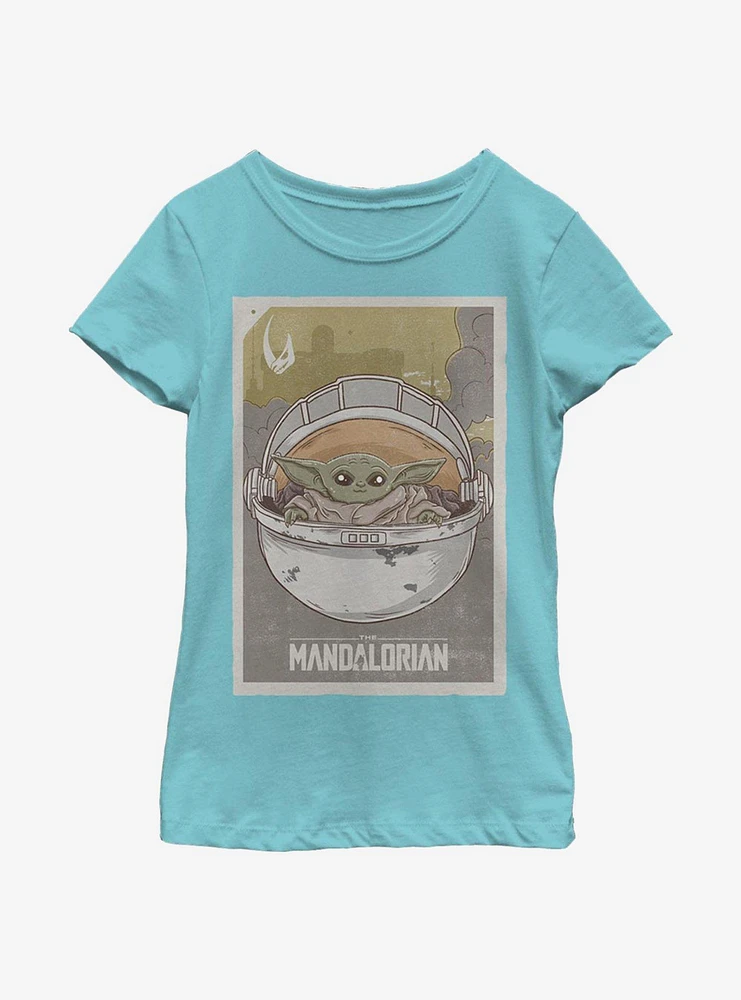 Star Wars The Mandalorian Child Youth Girls T-Shirt