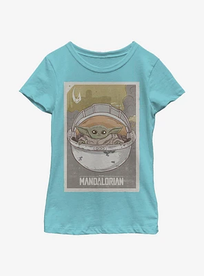 Star Wars The Mandalorian Child Youth Girls T-Shirt