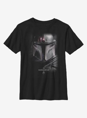 Star Wars The Mandalorian Hero Shot Youth T-Shirt