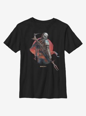 Star Wars The Mandalorian Sunrise Youth T-Shirt