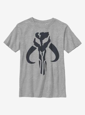 Star Wars The Mandalorian Simple Symbol Youth T-Shirt