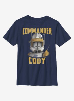 Star Wars: The Clone Wars Cody Face Youth T-Shirt