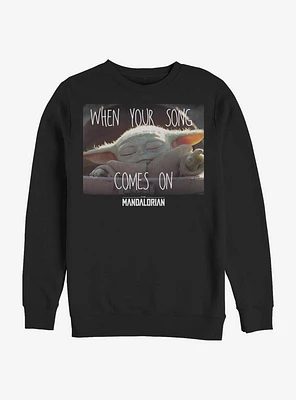Star Wars The Mandalorian Song Meme Sweatshirt