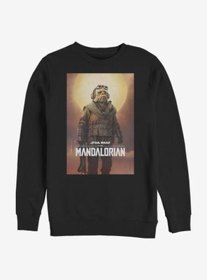 Star Wars The Mandalorian Alien Poster Sweatshirt