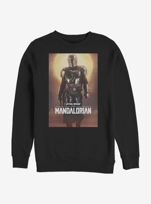 Star Wars The Mandalorian Main Poster Sweatshirt