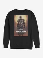 Star Wars The Mandalorian Main Poster Sweatshirt