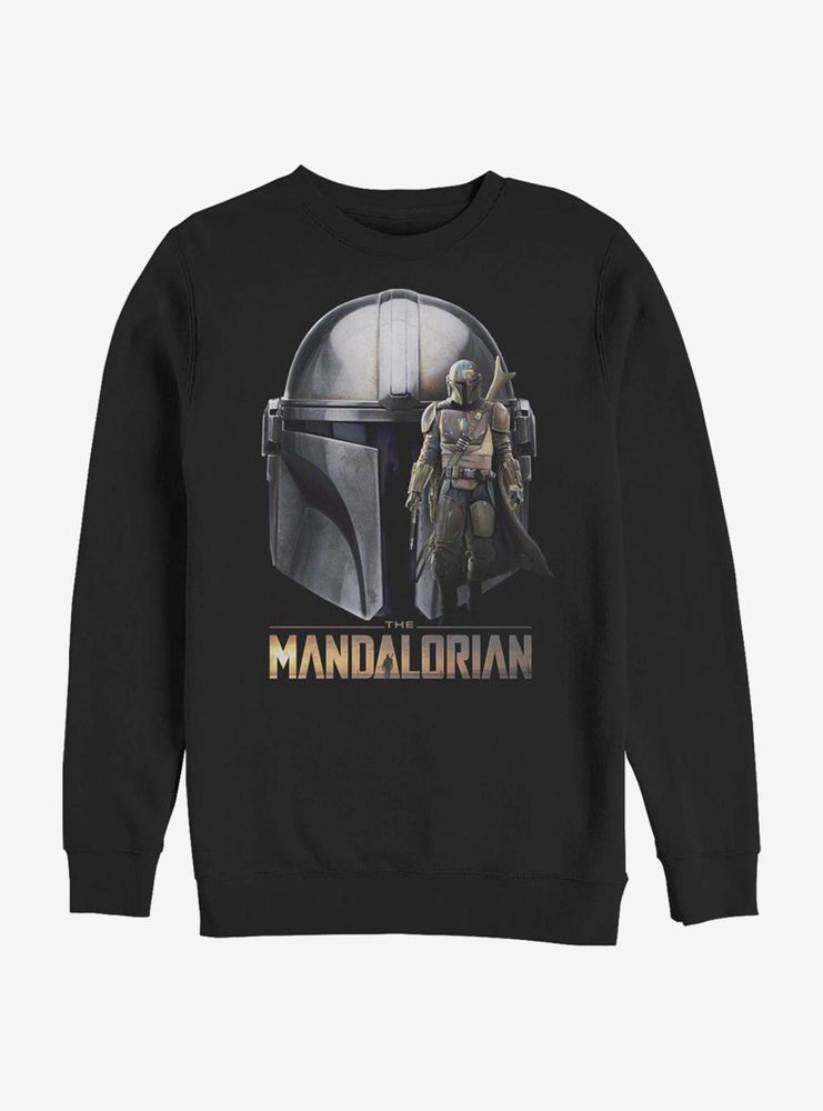 Star Wars The Mandalorian Mando Head Sweatshirt