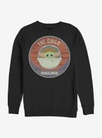 Star Wars The Mandalorian Child Bassinet Badge Sweatshirt