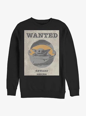 Star Wars The Mandalorian Wanted Child Sweatshirt