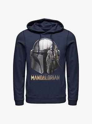 Star Wars The Mandalorian Mando Head Hoodie