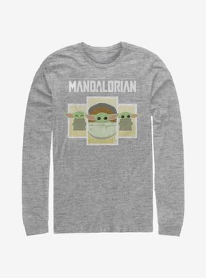 Star Wars The Mandalorian Child Boxes Long-Sleeve T-Shirt