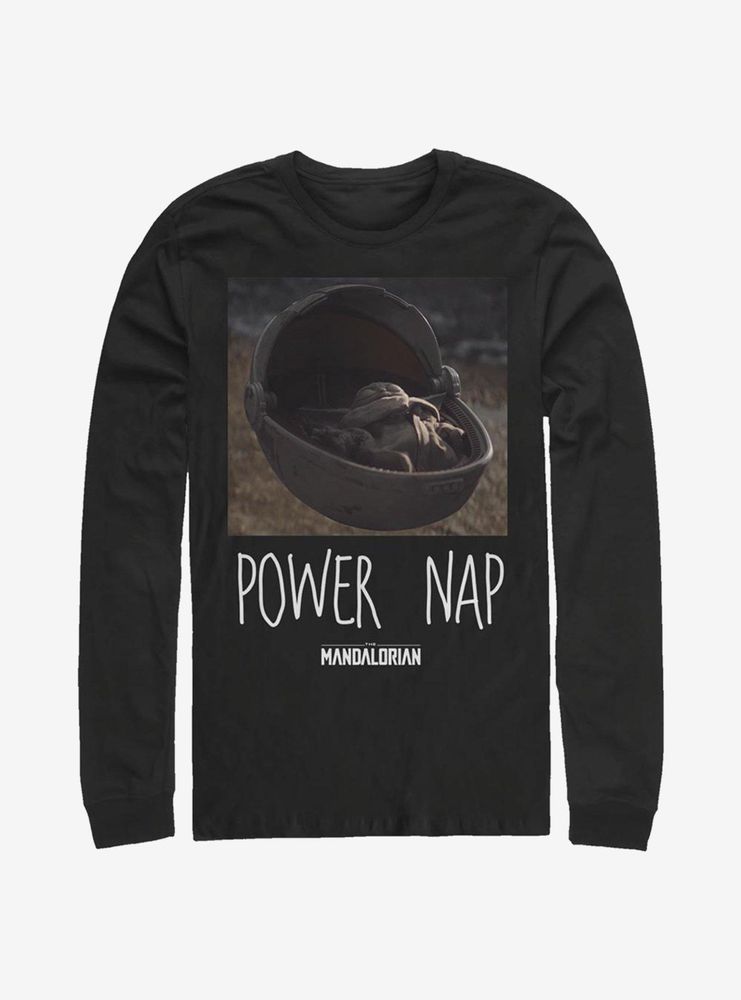 Star Wars The Mandalorian Power Nap Long-Sleeve T-Shirt