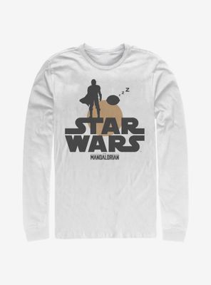 Star Wars The Mandalorian Sunset Duo Long-Sleeve T-Shirt