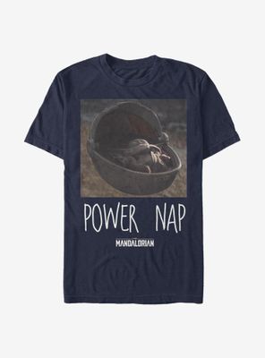 Star Wars The Mandalorian Power Nap T-Shirt
