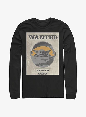 Star Wars The Mandalorian Wanted Child Long-Sleeve T-Shirt