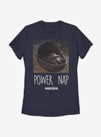 Star Wars The Mandalorian Power Nap Womens T-Shirt