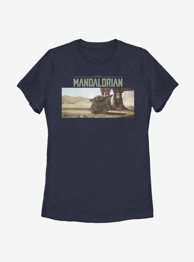 Star Wars The Mandalorian Still Looking Womens T-Shirt