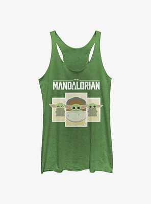 Star Wars The Mandalorian Child Boxes Womens Tank Top