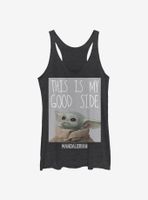 Star Wars The Mandalorian Good Side Womens Tank Top