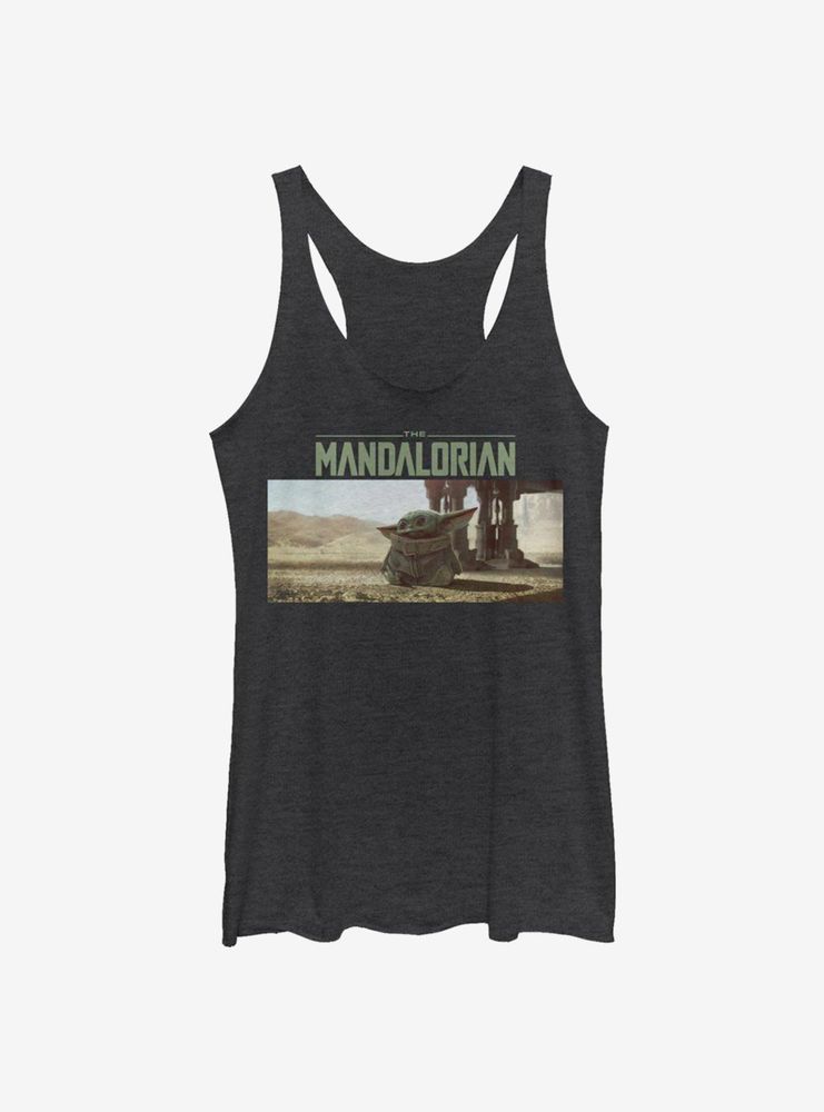 Star Wars The Mandalorian Still Looking Womens Tank Top