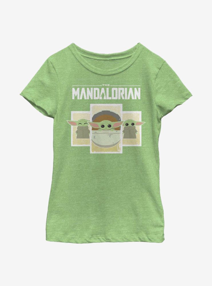 Star Wars The Mandalorian Child Boxes Youth Girls T-Shirt