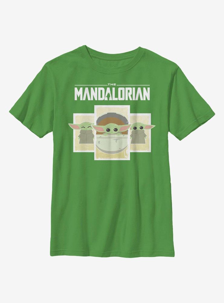 Star Wars The Mandalorian Child Boxes Youth T-Shirt