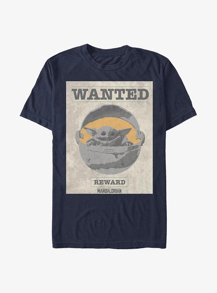 Star Wars The Mandalorian Wanted Child T-Shirt