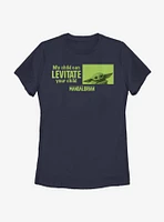 Star Wars The Mandalorian Levitate Child Womens T-Shirt