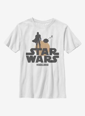 Star Wars The Mandalorian Sunset Duo Youth T-Shirt