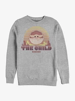 Star Wars The Mandalorian Sunset Child Sweatshirt