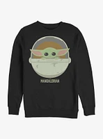 Star Wars The Mandalorian Child Cute Bassinet Sweatshirt