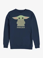 Star Wars The Mandalorian Child Covered Face Sweatshirt