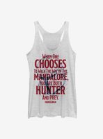 Star Wars The Mandalorian Mandalore Line Womens Tank Top