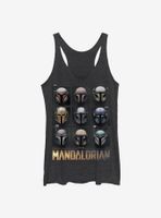 Star Wars The Mandalorian Mando Helmet Boxup Womens Tank Top