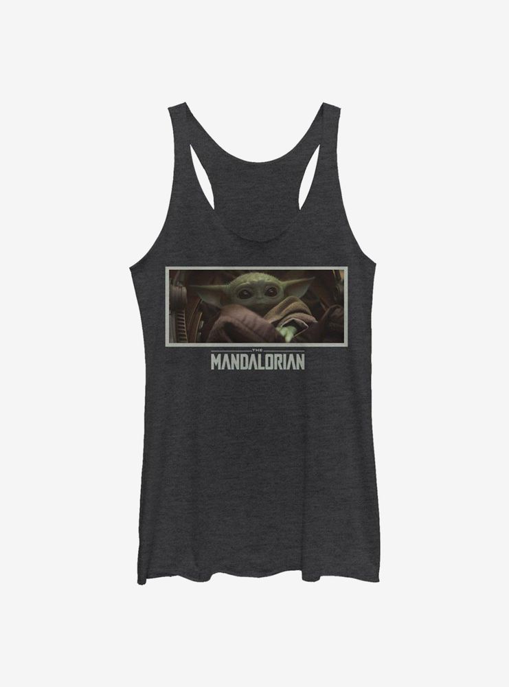 Star Wars The Mandalorian Stare Womens Tank Top