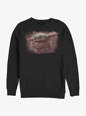 Star Wars The Mandalorian Cute Painting Sweatshirt
