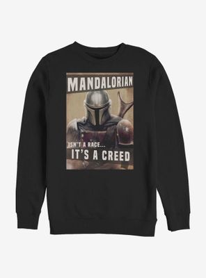 Star Wars The Mandalorian Creed Sweatshirt