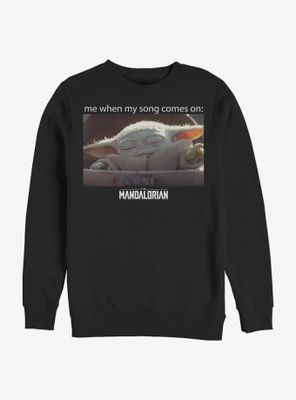 Star Wars The Mandalorian Song Meme V2 Sweatshirt