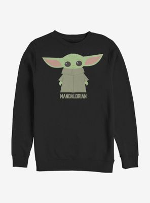 Star Wars The Mandalorian Child Cute Stance Sweatshirt