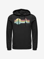 Star Wars The Mandalorian Rainbow Child Hoodie