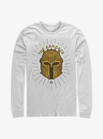 Star Wars The Mandalorian Armorer Shield Long-Sleeve T-Shirt