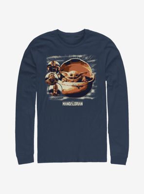 Star Wars The Mandalorian Child Group Long-Sleeve T-Shirt