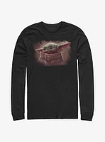Star Wars The Mandalorian Cute Painting Long-Sleeve T-Shirt