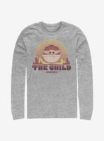 Star Wars The Mandalorian Sunset Child Long-Sleeve T-Shirt