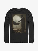 Star Wars The Mandalorian Tall Scene Long-Sleeve T-Shirt