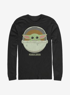 Star Wars The Mandalorian Child Cute Bassinet Long-Sleeve T-Shirt
