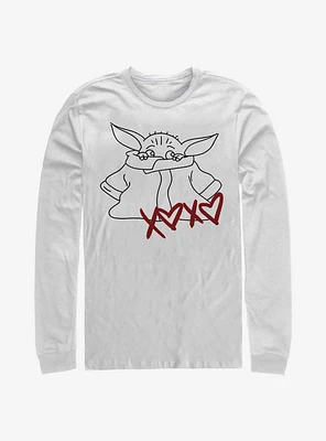 Star Wars The Mandalorian Xoxo Long-Sleeve T-Shirt