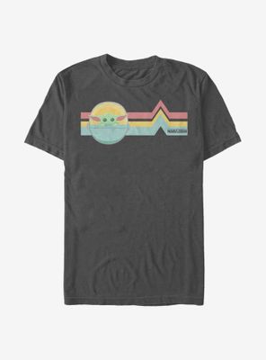 Star Wars The Mandalorian Rainbow Child T-Shirt