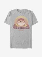 Star Wars The Mandalorian Sunset Child T-Shirt