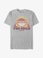 Star Wars The Mandalorian Sunset Child T-Shirt